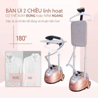 Bàn là cây hơi nước seka sk479, bàn là hơi nước đứng kèm bàn ủi công suất 2000w dễ dàng sử dụng, phù hợp nhiều loại vải