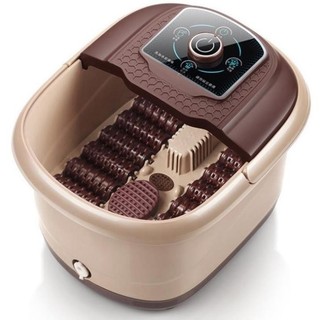 Bồn ngâm chân có con lăn massage , Chậu ngâm chân massage  trị liệu 500W  tự đun nước nóng có đèn hồng ngoại