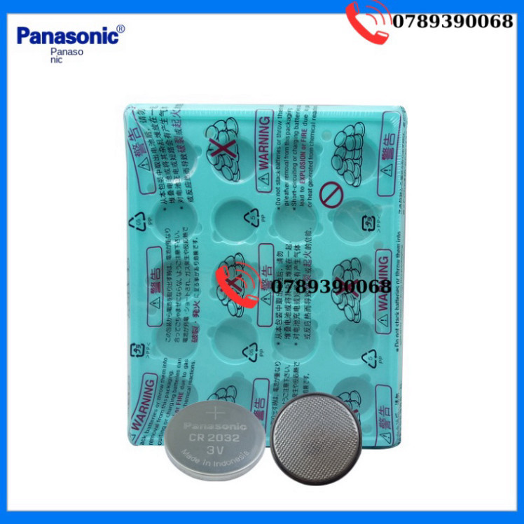 Panasonic CR2032 CR2025 CR2025 2016 Pin Điện Tử Pin 3V Điều Khiển Từ Xa Ô Tô Xiaomi Cân