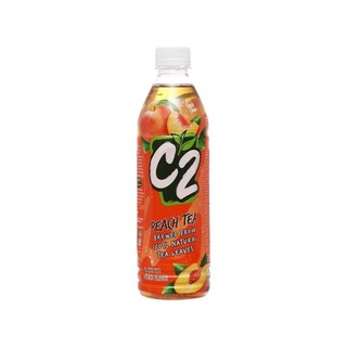 Trà đen hương đào C2 chai 455ml