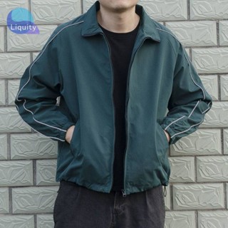 Áo khoác dù LIQUITY nam nữ Unisex cổ đứng ,Áo khoác gió form rộng chất vải dù gió 2 lớp đi mưa,cản gió,chống nắng