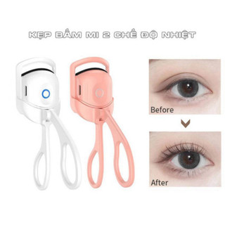 Kẹp bấm mi điện tạo và giữ nếp cong mi lâu hơn bằng 2 chế độ nhiệt Bâm mi nhiệt tiện lợi SIGO