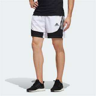Quần short adidas aeroready 3-stripes slim - white