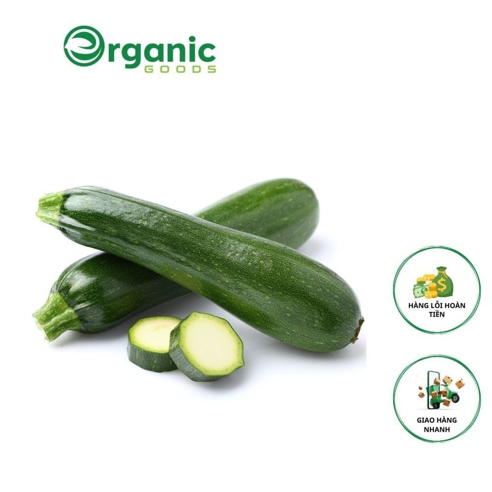 BÍ NGÒI XANH ORGANIC ( ORGANIC ZUCCHINI)