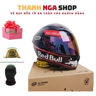 Mũ bảo hiểm fullface royal m138b lên tem shoei redbull