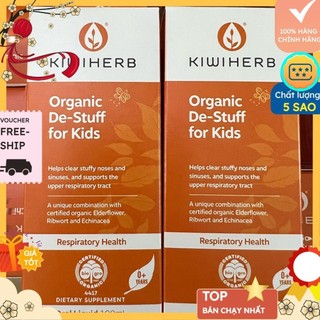 Siêu Thị NewZealand- Siro Hỗ Trợ Điều Trị Xoang, Nghẹt Mũi, Viêm Họng- Siro Hỗ Trợ Điều Trị Nghẹt Mũi KIWIHERB 100Ml