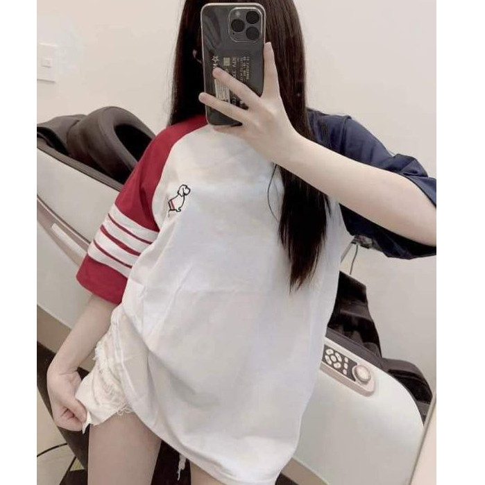 Áo Phông Unisex In Hình Cún Con , Áo Thun Nam Nữ In Hình Cún Con Trước Ngực Siêu Hot T12 | BigBuy360 - bigbuy360.vn