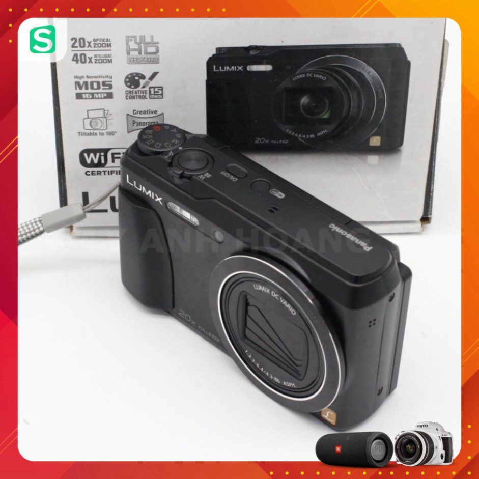 Máy ảnh Panasonic Lumix TZ55 xách tay cũ - Fullbox đẹp giá tốt