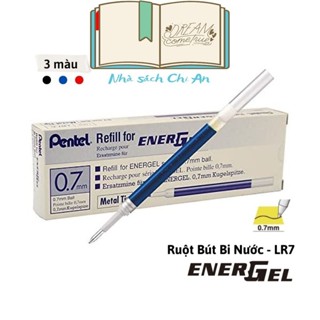 Ruột Bút Pentel Energel LR7 Ngòi 0.7mm Mực An Toàn Cho Sức Khỏe | Nhanh Khô 1/3 Giây .