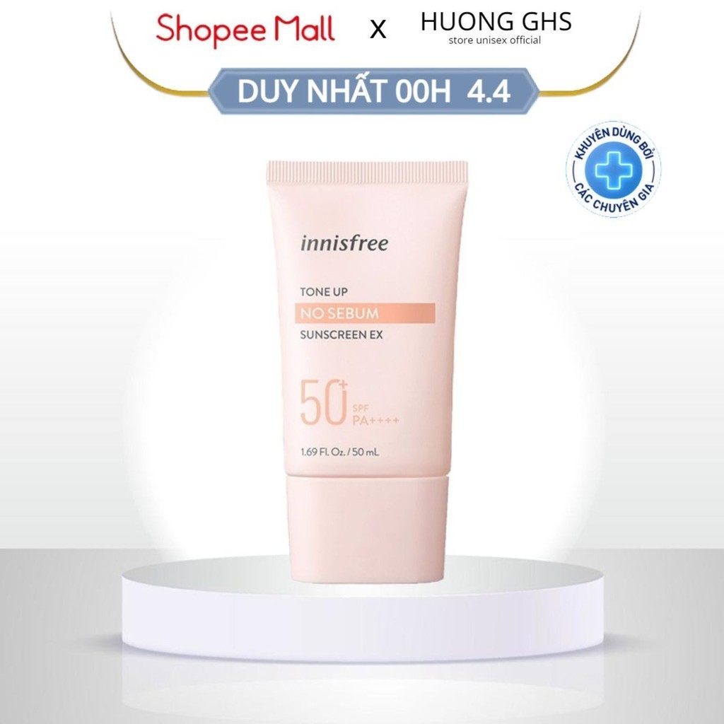 Kem chống nắng trắng da Hàn Quốc innisfree SPF50+ PA++++