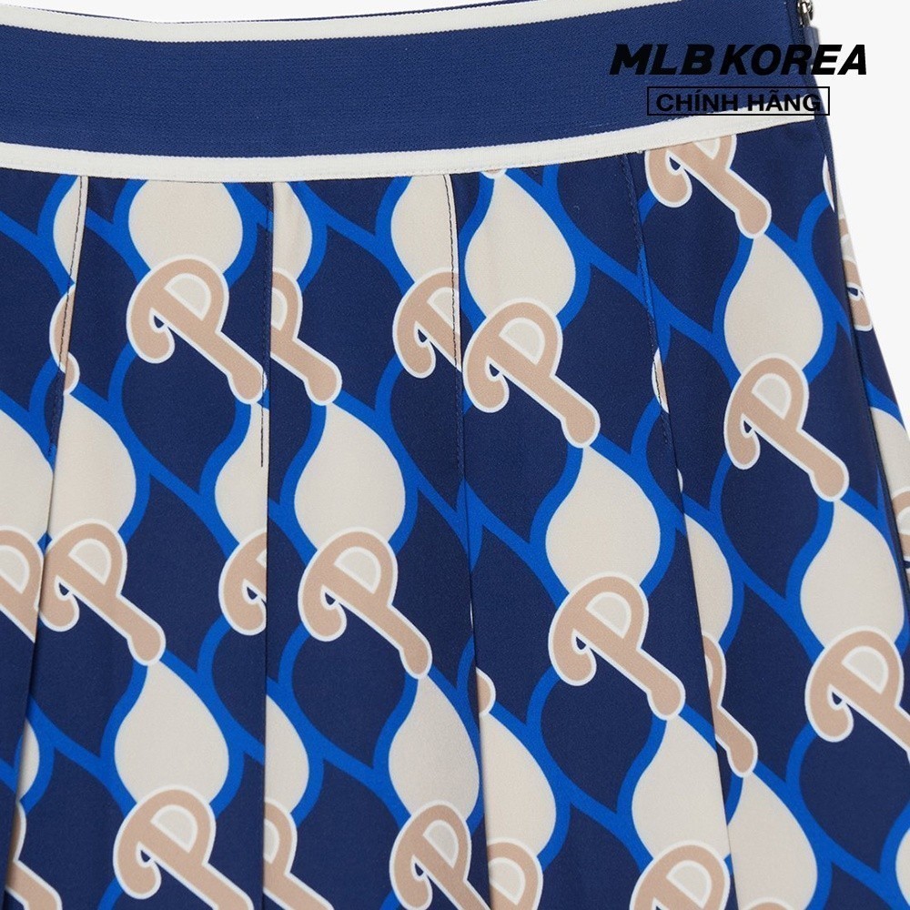 MLB - Chân váy xếp li mini Argyle Monogram 3FSKM0233-10NYL