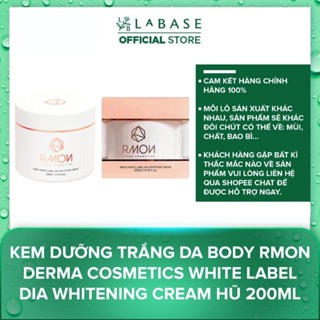 Kem dưỡng trắng da body RMON Derma Cosmetics White Label Dia Whitening Cream Hũ 200ml
