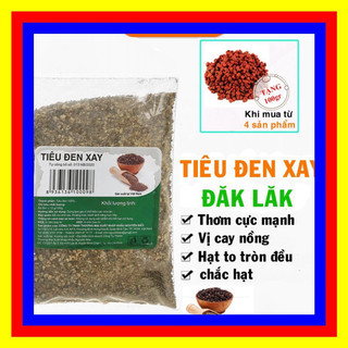 (Sỉ hàng mới ngon) Hạt tiêu đen xay sẵn nguyên chất Đăklăk giá sỹ - 500gr- vị cay nồng thơm - Bigmon