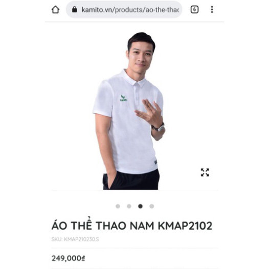 Áo Polo nam hiệu Kamito cao cấp HVL
