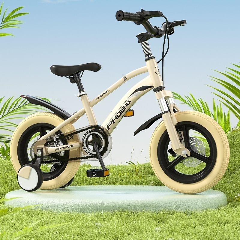 Xe Đạp Trẻ Em Bé Gái Cổ Điển Phoenix Mới 12 Xe Đạp 16 Xe Đạp Trẻ Em Trẻ Em