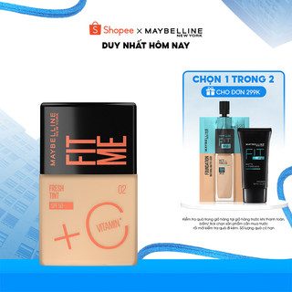 Kem Nền Fit Me Tint C Tươi Mướt Chống Nắng với Vitamin C & SPF50 Maybelline New York Fit Me Fresh Tint 30ml