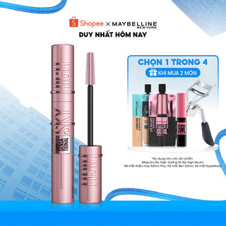 Mascara Lash Sensational Sky High Tơi Dài Mi Không Giới Hạn Maybelline New York Waterproof 6 ml