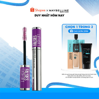 Mascara Uốn Mi, Nâng Mi và Làm Dày Mi Maybelline New York Falsies Lash Lift 8.6ml