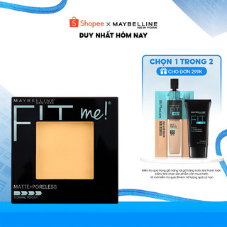 Phấn Phủ Mịn Lì Kiềm Dầu Fit Me Matte Poreless Powder Maybelline New York 8.5g
