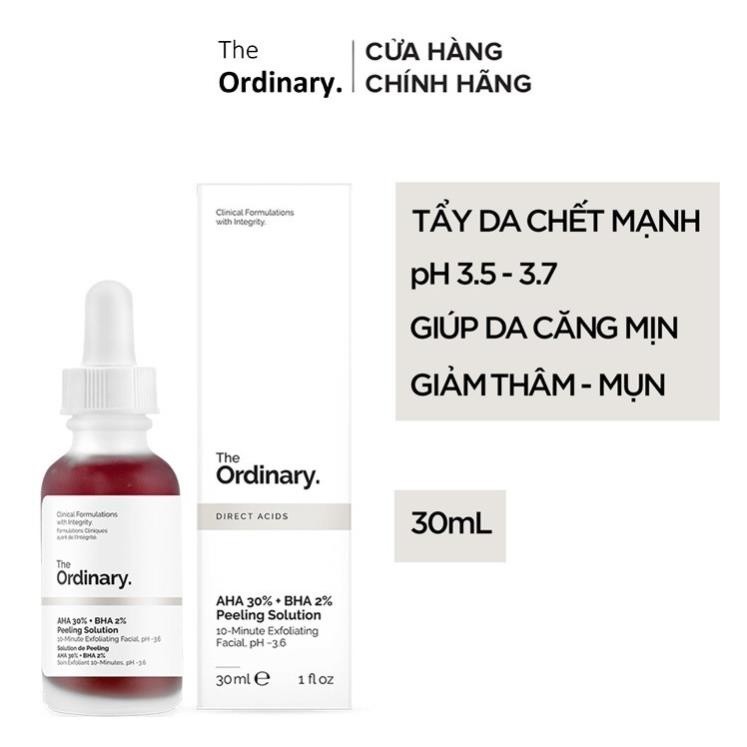 Tinh Chất Serum The Ordinary AHA 30% + BHA 2% Peeling Solution 30ml ...