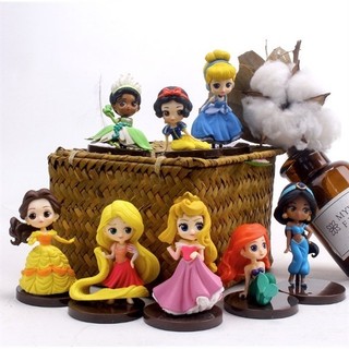 Set trang trí 8 công chúa Disney đứng L2