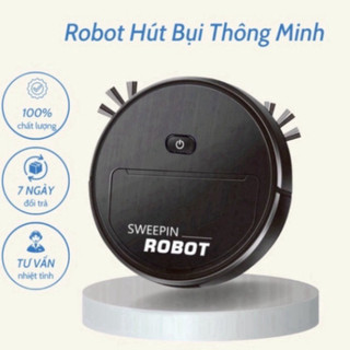 Robot quét nhà hút bụi lau nhà thông minh, Máy Hút Bụi đa chức năng giá rẻ HOT HOT