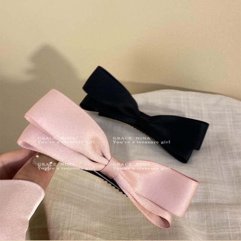 Kẹp nơ ruy băng dễ thương phong cách Hàn Quốc dành cho nữ GENCI GNO3D