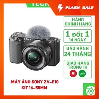 [ Giảm Giá ] Máy Ảnh Sony ZV-E10  Tặng thẻ nhớ 32GB  Bảo hành 1 tháng  Không Đồng Kiểm