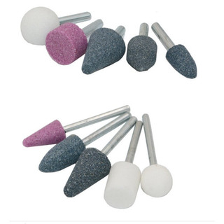 Bộ 10 mũi đá mài trục 3mm, trục 6mm chuyên mài khuôn, mài mối hàn, làm đồ handmade