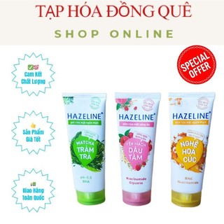 Sữa rửa mặt ngừa mụn sáng da hazeline 100g