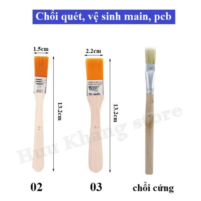 Chổi nhỏ quét bụi, vệ sinh main, PCB