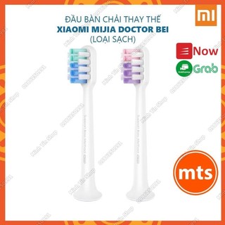 Bộ 2 bàn chải thay thế cho bàn chải điện Xiaomi Youpin Dr-Bei BET C01Sonic loại sạch EB-N0202