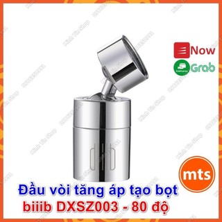 Đầu vòi nước tăng áp DiiiB DXSZ003 xoay ngang 360 và góc nghiêng 80 độ rửa chén tạo bọt, tiế - Minh Tín Shop