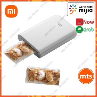 Máy in ảnh màu thông minh không dây mini Xiaomi dùng cho ios, Android và giấy in - Minh Tín Shop
