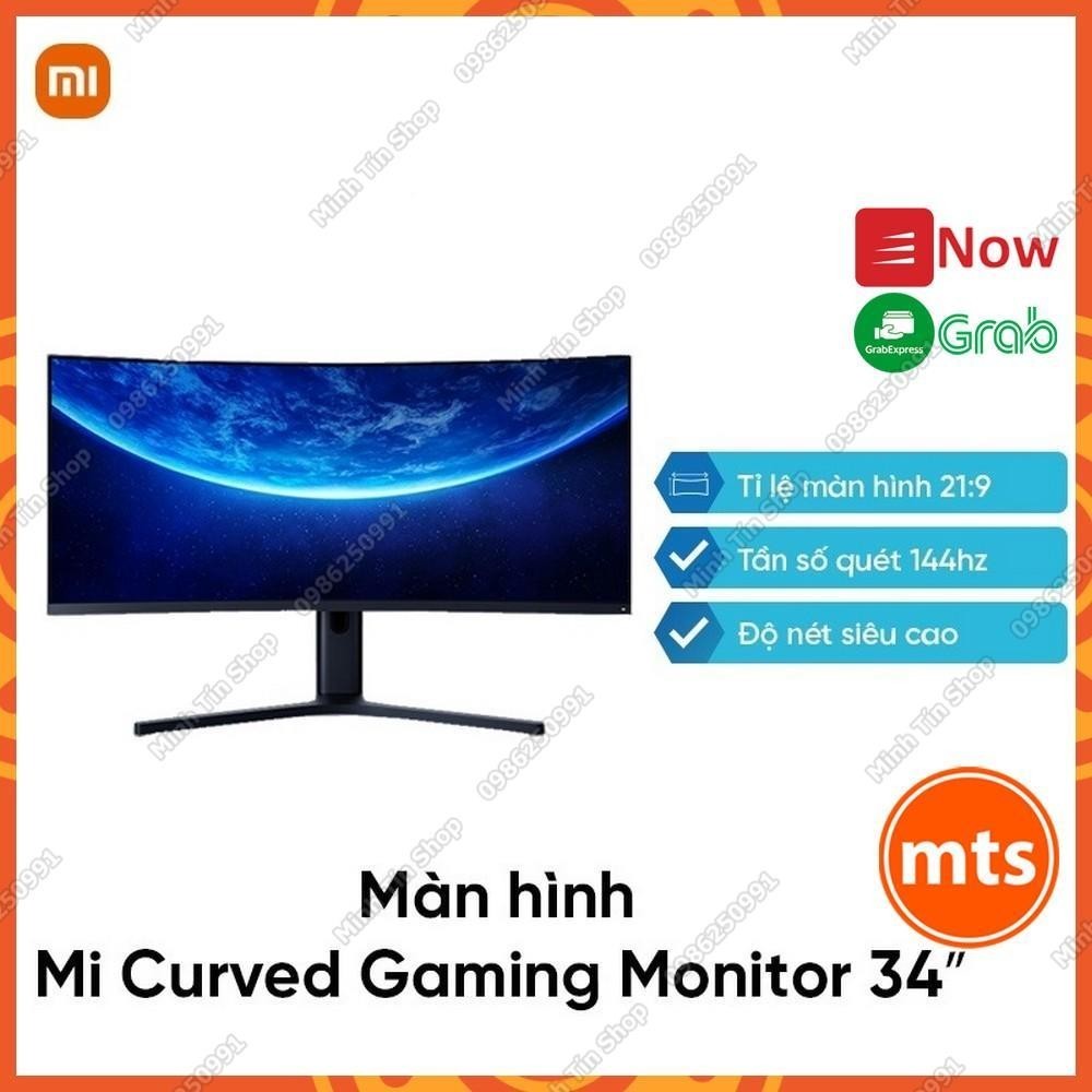 Màn hình máy tính XIaomi 34 inch cong  Xiaomi Mi Curved Gaming Monitor 34 inch siêu rộng siêu nét - Minh Tín Shop