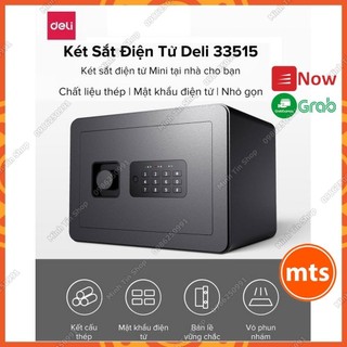 Két sắt điện tử Deli 33515 33559 két sắt nhỏ gọn tiện lợi chính hãng - Minh Tín Shop