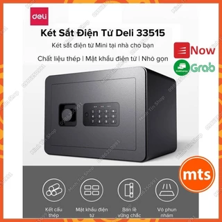 Két sắt điện tử Deli 33515 két sắt nhỏ gọn tiện lợi XiaomiYoupin - Minh Tín Shop