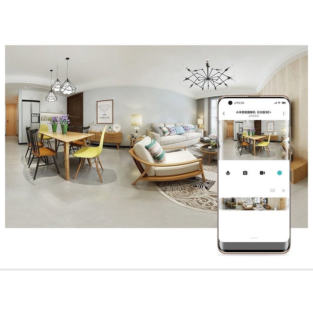 Camera IP Wifi Xiaomi SE+ Full HD  360 độ bản nội địa Giám Sát An Ninh Hồng Ngoại Nhìn Đêm - Minh Tín Shop