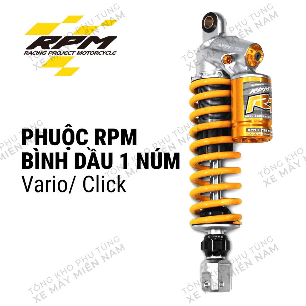 Phuộc sau RPM 1 núm cho Vario Click  có bảo hành