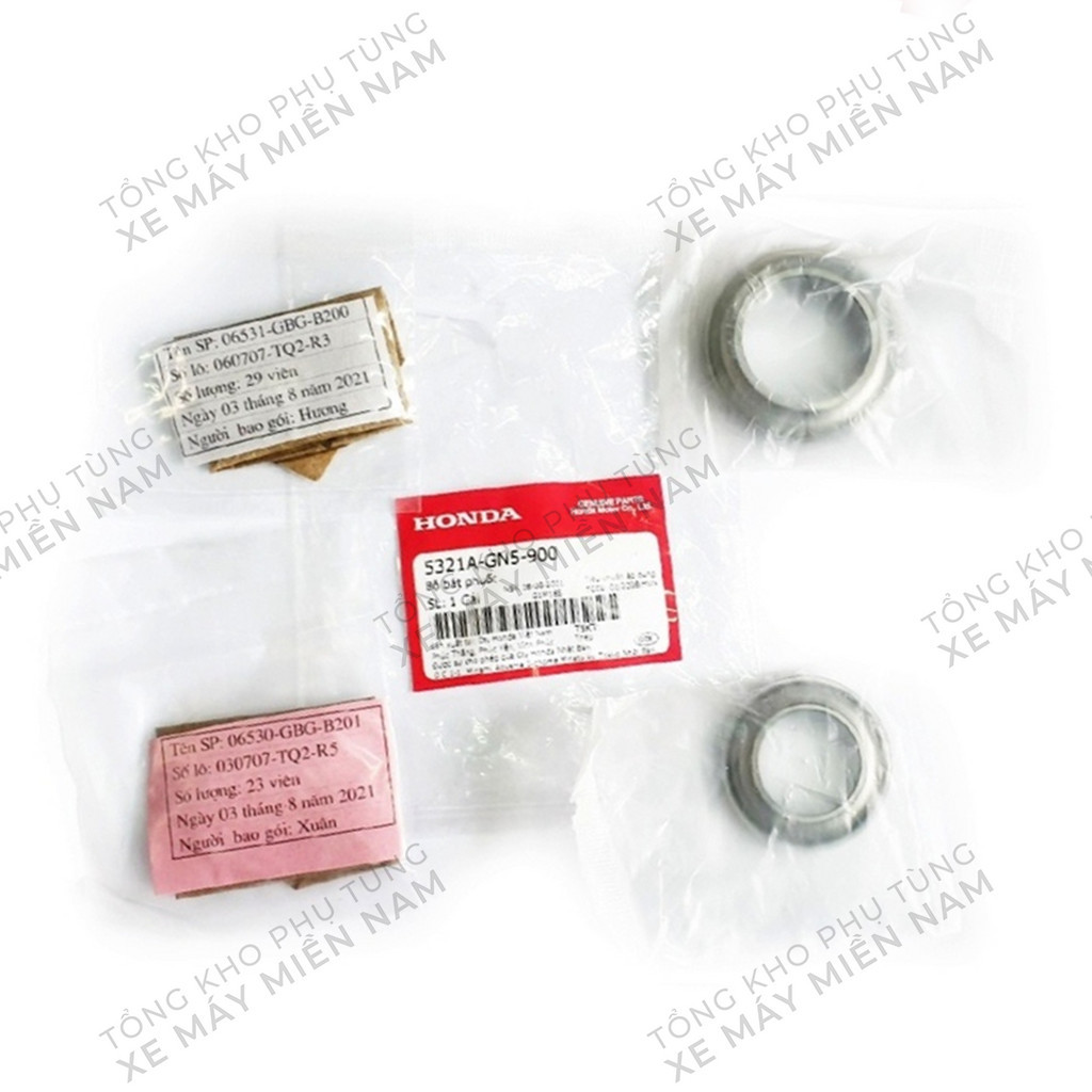 Bộ bát phuốc, chén cổ Dream 100, Wave, Winner , Vario và nhiều dòng xe (RS150 V1 V2 V3) mã 5321AGN59