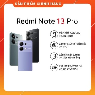 Điện thoại redmi note 13 pro 4g - hàng chính hãng - bảo hành 12 tháng