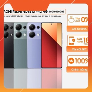 Điện thoại xiaomi redmi note 13 pro 4g - hàng chính hãng, bảo hành 12 tháng