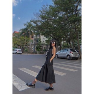 ĐẦM LINEN ĐUÔI CÁ THIẾT KẾ