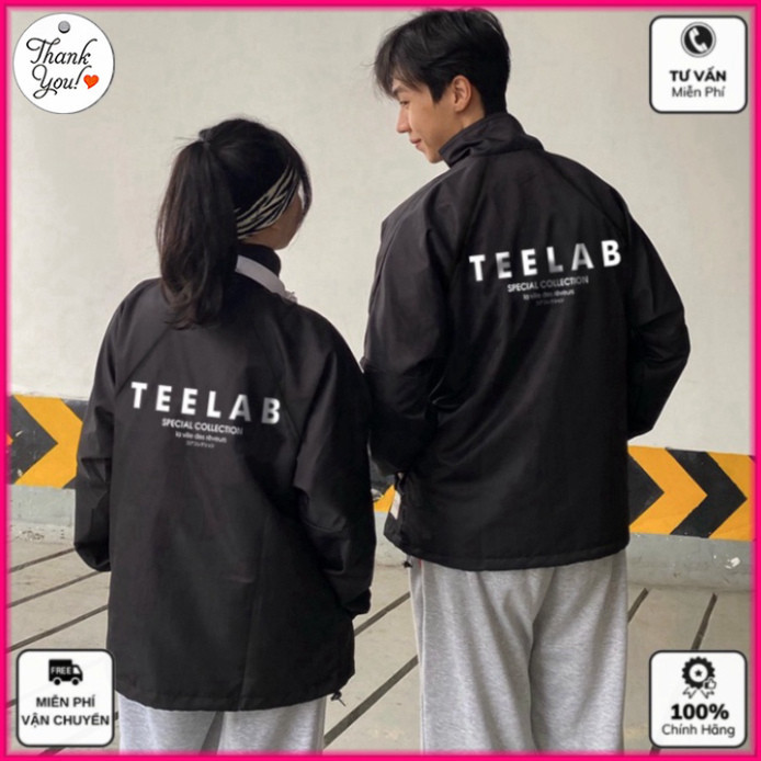 Áo Khoác Dù TEELAB Local Brand Jacket Mero 2 lớp dày form rộng Unisex cổ bẻ (D2100L)