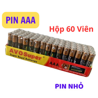 Pin aaa avo super 1.5v, pin 3a hộp 60 viên - gia dụng chú thoòng