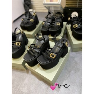 Sandan Xuồng quai khuy vàng 10cm nhẹ êm fullbox