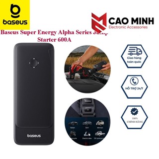 Bộ kích bình xe hơi ô tô Baseus BS-CH0006 600A pin 6000mAh nhỏ gọn, phù hợp nhiều loại xe