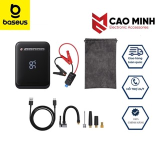 Bơm lốp kiêm kích bình ô tô Baseus BS-CH003 pin sạc 8000mah hàng chính hãng - Cao Minh Plus