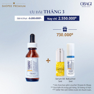 Tinh Chất Dưỡng Trắng Da Obagi Clinical Vitamin C+ Arbutin Brightening 30ml