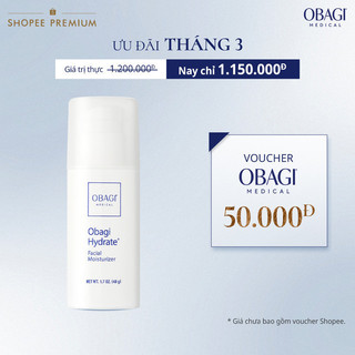 Kem Dưỡng Ẩm Suốt 8 Giờ Obagi Hydrate Facial Moisturizer 48g